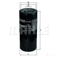 Масляный фильтр MAHLE ORIGINAL 76 808364 OC 508 QU408L 2359656
