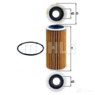 Масляный фильтр MAHLE ORIGINAL 70588280 OX 835D ECO ox835d 2359992 - Изображение 5