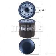 Масляный фильтр MAHLE ORIGINAL 7059875 4 3SPJM 2359490 OC 1183 - Изображение 5