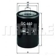 Масляный фильтр MAHLE ORIGINAL 7 6670962 OC 460 9CUD8 2359631 - Изображение 5
