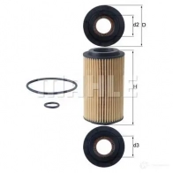 Масляный фильтр MAHLE ORIGINAL OX 153D4 OX 153D4 ECO 2359790 78558868 - Изображение 2