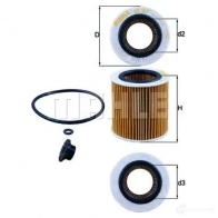 Масляный фильтр MAHLE ORIGINAL 7235 6756 OX 387D1 2359890 FZK50 - Изображение 5