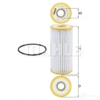 Масляный фильтр MAHLE ORIGINAL OX 1217D 1437628973 JB 8DB - Изображение 6