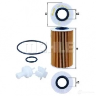 Масляный фильтр MAHLE ORIGINAL OX 554D2 OX 554D2 ECO 2359937 70514051 - Изображение 2