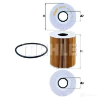 Масляный фильтр MAHLE ORIGINAL 2359964 OX 776D ECO 70528081 OX 776D - Изображение 5