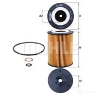 Масляный фильтр MAHLE ORIGINAL OX 367D 76832802 OX 367D ECO 2359870 - Изображение 3