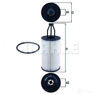 Масляный фильтр MAHLE ORIGINAL 70555875 2359985 OX 814D OX 814D ECO - Изображение 7
