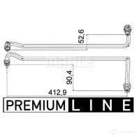 Патрубок двигателя MAHLE ORIGINAL 1437633125 2R F9Z2 AHX 4 000P - Изображение 2