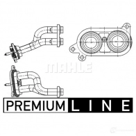 Трубка радиатора печки, теплообменника MAHLE ORIGINAL LJ 39Z AHX 3 000P 1437629784 - Изображение 2