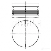 Поршень MAHLE ORIGINAL 022 04 02 Renault Kangoo 59 80128 2 AUYHVIE
