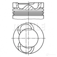 Поршень MAHLE ORIGINAL 2353589 ZG4R93 213 65 00 56 04078 0