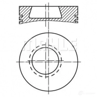 Поршень MAHLE ORIGINAL 002 80 30 JLERFMF 2343317 56 12428 0Y