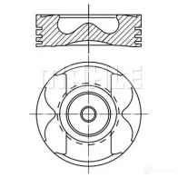 Поршень MAHLE ORIGINAL 2343796 4009026940327 005 22 02 1 02HTBD