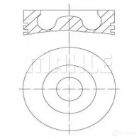 Поршень MAHLE ORIGINAL Audi A8 (D2) 1 1994 – 2002 4009026548103 KY5W 5 0331501