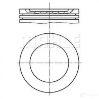 Поршень MAHLE ORIGINAL 4009026529973 0216000 1423552371 ZIH AK