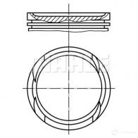 Поршень MAHLE ORIGINAL 002 96 01 2343361 56 12038 LW DZ9FS