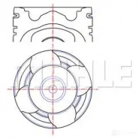 Поршень MAHLE ORIGINAL 1437601990 5C0C 9T8 227 PI 00142 000