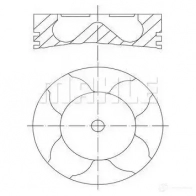 Поршень MAHLE ORIGINAL IOTR6 I 1423552247 4009026535769 0118303