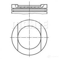 Поршень MAHLE ORIGINAL 0349602 Audi 80 (B4, 8C5) 4 Универсал 2.8 Quattro 174 л.с. 1992 – 1995 4009026547021 9 BTMMAL