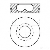 Поршень MAHLE ORIGINAL 2345925 T7VMKL 015 69 01 56 13268 L