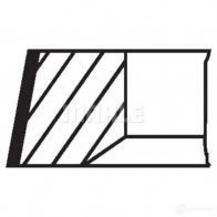 Комплект поршневых колец MAHLE ORIGINAL 004 01 N0 2343666 591CHLJ 47 90287 0 - Изображение 2