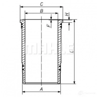 Комплект поршневых колец MAHLE ORIGINAL 47 90473 1 040 07 V2 V37VAT 2349173 - Изображение 3