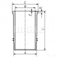 Комплект поршневых колец MAHLE ORIGINAL 081 RS 00116 0N0 Q VHO0 1437599689 - Изображение 2