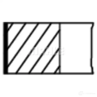 Комплект поршневых колец MAHLE ORIGINAL 083 25 N1 2350267 47 90685 T 28EEA7G - Изображение 3