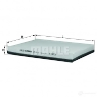 Салонный фильтр MAHLE ORIGINAL LAK 44 LA 44 76417489 2356305 - Изображение 2