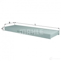 Салонный фильтр MAHLE ORIGINAL 76889349 2356167 LAK 171 LA 171 - Изображение 4