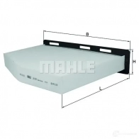 Салонный фильтр MAHLE ORIGINAL LA 181/1 72358433 LAK 181/1 2356176 - Изображение 5