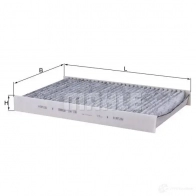Салонный фильтр MAHLE ORIGINAL LAK 138 76888259 LA 138 2356468 - Изображение 5