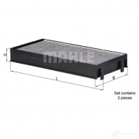 Салонный фильтр MAHLE ORIGINAL 70354941 79926193 2356500 LAK 221/S - Изображение 6