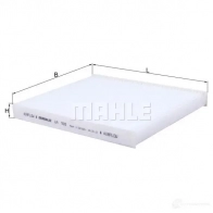 Салонный фильтр MAHLE ORIGINAL LA 918 2356431 72 347790 7D44NN - Изображение 6