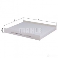 Салонный фильтр MAHLE ORIGINAL LA 745 A1GCV0 7056 2959 2356393