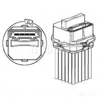 Резисторы печек MAHLE ORIGINAL TGJC 3 1437626937 ABR40000P - Изображение 2