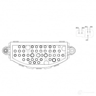 Резистор печки MAHLE ORIGINAL 1437626972 M PH644U ABR 22 000S - Изображение 3