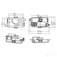 Резистор печки MAHLE ORIGINAL 1437627056 ADN PKUQ ABR 67 000P - Изображение 2