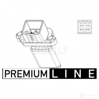 Резистор печки MAHLE ORIGINAL Y 0K9XI ABR 105 000P 1439134467 - Изображение 3