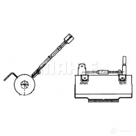 Резистор печки MAHLE ORIGINAL ABR 84 000P A UG41R 1437627262