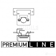 Резистор печки MAHLE ORIGINAL 1439134479 ABR 81 000P 1LWXJ Z - Изображение 2