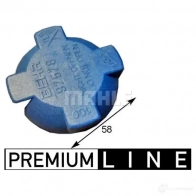 Крышка расширительного бачка MAHLE ORIGINAL 5S5 SJOP 1437602975 CRB 84 000P - Изображение 2