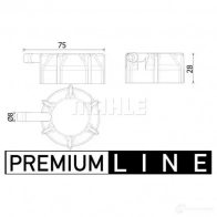 Крышка расширительного бачка MAHLE ORIGINAL LOZJ W3W CRB 145 000P 1437603009