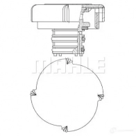Крышка расширительного бачка MAHLE ORIGINAL JTAKP M CRB 22 000P 1437602780 - Изображение 6