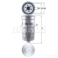 Вторичный воздушный фильтр MAHLE ORIGINAL 2358042 765 40108 X23QXR lxs233 - Изображение 1