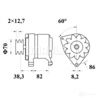 Стартер MAHLE ORIGINAL 1198215233 11131139 11.131.139 MS 620 - Изображение 4