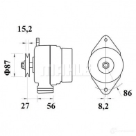 Стартер MAHLE ORIGINAL MS73 11.131.872 11131872 2359442 - Изображение 4