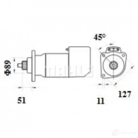 Стартер MAHLE ORIGINAL 2359345 MS 577 11.130.075 11.130.622 - Изображение 3