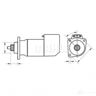 Стартер MAHLE ORIGINAL 11.131.983 MS 641 2359377 11131983 - Изображение 3