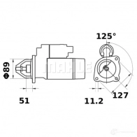 Стартер MAHLE ORIGINAL 2359018 11132194 11.132.194 MS 199 - Изображение 2